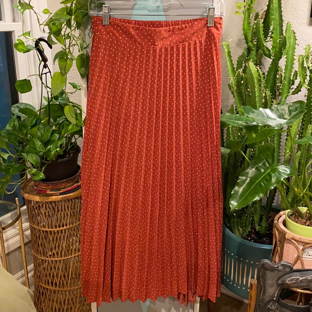 Wishlist maxi size small burnt orange skirt